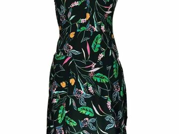 Comprar ahora: Women’s Floral Print Sleeveless Tie Waist Dress size -XS