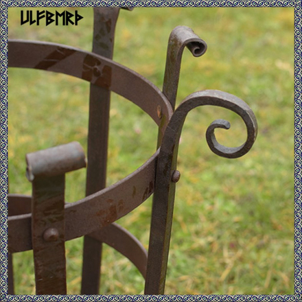 Forged fire basket
