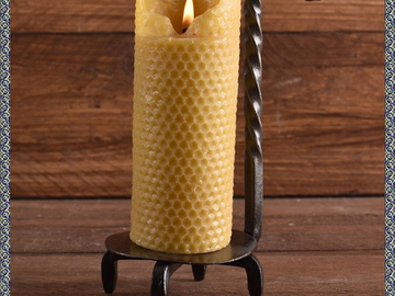 Verkaufen mit Widerrufsrecht (Gewerblicher Anbieter): Geschmiedeter Kerzenhalter
