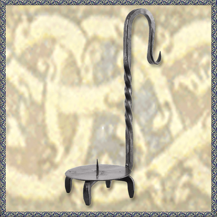 Forged candle holder