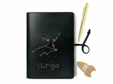  : Stitch Your Star Sign Notebook / Journal