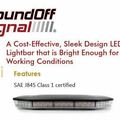 Selling with online payment: New SoundOff Signal 1x Amber Led Mini Lightbar