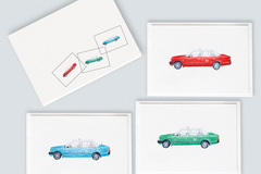  : Taxi! note card gift set