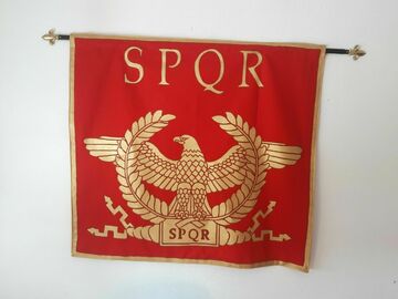 Vendre: SPQR signifie : senatus populusque romanus romain.