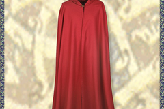 Vente avec le droit de retour de la marchandise (fournisseur commercial): Medieval Cloak Burkhard, red