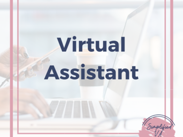 Contact for Info: Virtual Assistant