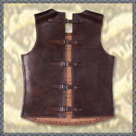 Medieval Brigantine, Leather Torso Armor, various sizes