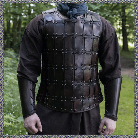 Medieval Brigantine, Leather Torso Armor, various sizes