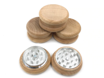 Post Now: Round wood herb grinders hand crusher