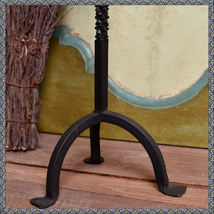 Forged Candleholder, approx. 74 cm