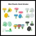  : Mini Plastic Herb Grinder Diameter 50mm 3 parts 6 colors Assorted
