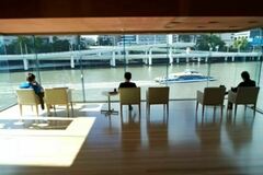 Walk-in: Stunning river views & armchairs for 2 | State Library Queensland