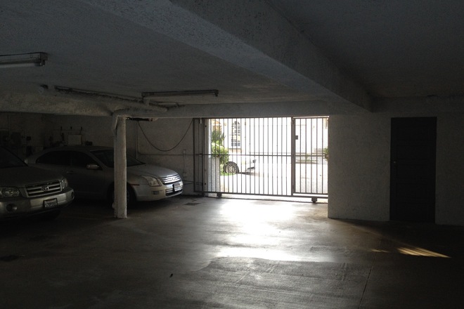 Los Angeles CA, Gated Garage Parking By Palms Metro Expo Station 