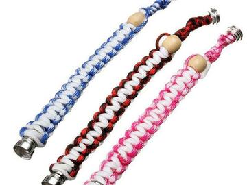  : Portable Metal Wood Pipes Bracelet