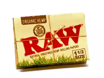  : RAW Organic Rolling Papers 1 1/2