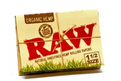  : RAW Organic Rolling Papers 1 1/2