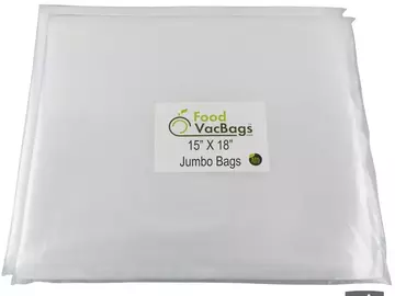  : 15" X 18" Jumbo Vacuum Seal Bags - 100 count