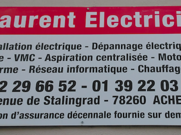 Offre: Laurent Riel - Electricien