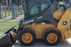 En alquiler: Alquilo Minicargadora John Deere 318G