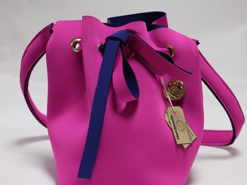 : Bright Pink Bucket Bag