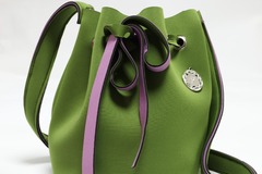  : Olive Green Bucket Bag