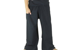 Comprar ahora: 24 Unisex Yoga Pants Fisherman Wrap Pant Cotton Comfort $720MSRP