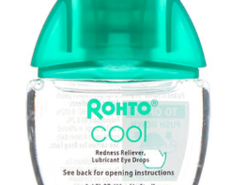 Post Now: Rohto, Cooling Eye Drops, Dual Action Redness + Dryness Relief, 0