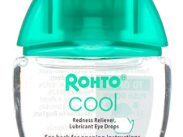 Post Now: Rohto, Cooling Eye Drops, Dual Action Redness + Dryness Relief, 0