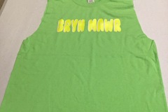 Selling multiple of the same items: Neon bubble letter cut tank top
