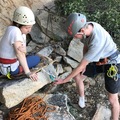 Online Payment - Group Session - Pay per Course: Advanced Rock Climbing Anchors for Climbing Outside