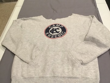 Selling A Singular Item: Cut neckline sweatshirt