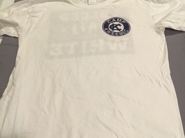 Selling multiple of the same items: Blue and white shirt