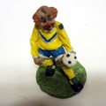 Vente: Figurine clown footballeur
