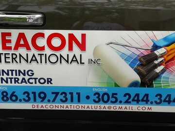 Offering without online payment: Deacon painting near Miami