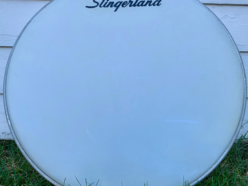 Selling with online payment: Vintage (60's/70's) Slingerland 22" logo head