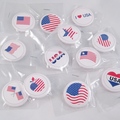 Buy Now: 28 Dozen Assorted USA American Flag Button Pins