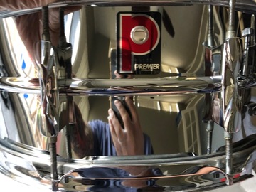 Selling with online payment: Premier 14x6.5 chrome snare