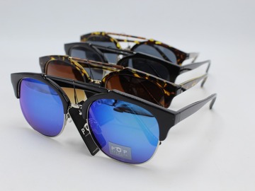 Buy Now: Dozen Clubmaster Brow Bar Sunglasses #P4002
