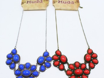 Liquidation & Wholesale Lot: Dozen Statement Necklaces by Mudd $288 Value