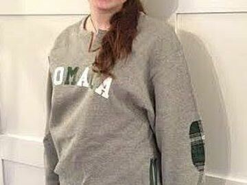 Selling A Singular Item: NEW  Camp Romaca Sweatshirt with Elbow Patches