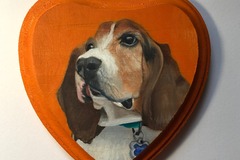 Selling: Custom Dog Portrait - Personalized Dog Oil Painting