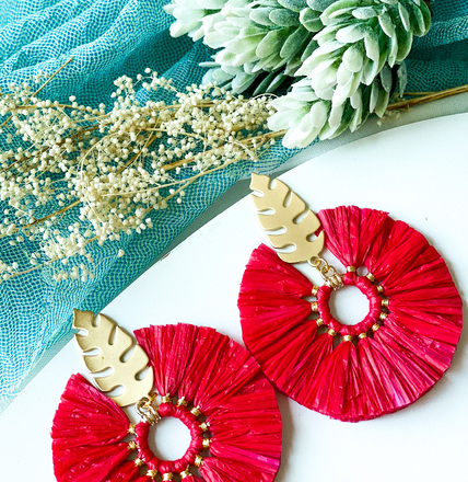 Round tassel new arrivals earrings