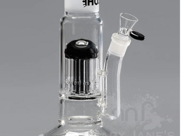 Post Now: HOSS 9.5" Tall 7mm Thick 10-Arm Tree Perc Build-a-Bong Base
