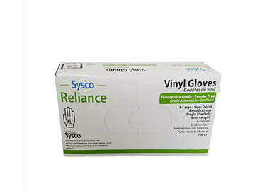 PURCHASE: Sysco New Disposable Vinyl Gloves Large