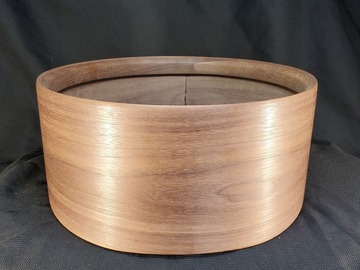 Selling with online payment: 14" x 7.25" Famous Walnut single ply steam bent shell