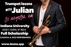 Trumpet - 60 minute: Trumpet lessns - Los Angeles, CA (in-person or SKYPE/ZOOM)