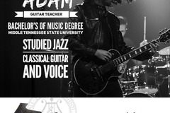 Guitar - 60 Minute: Guitar Lessns with Adam | TRIAL LESSON 60 min