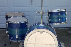 Selling with online payment: Infinity Drumworks Vintage Mahogany drum set