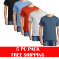 Buy Now: Hanes 5 Pack ComfortSoft T-Shirt - 5280   CASE 25 PCS SIZES S-XL