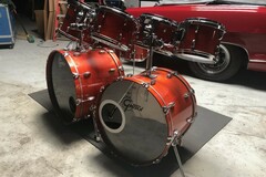Selling with online payment: 1982 GRETSCH USA CUSTOM DRUM SET